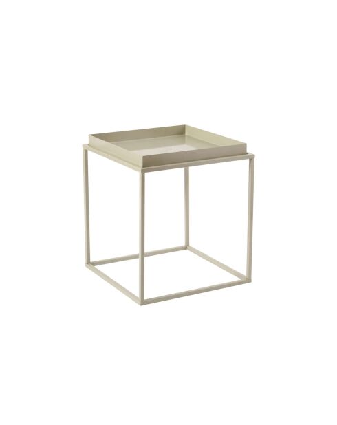 Shb-018-B taupe salontafel - 45x45x52 cm