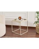 Shb-018-B taupe salontafel - 45x45x52 cm