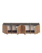 Lowen Atlantic denne/antraciet tv-meubel - 180x46x35 cm