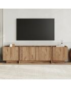 Lowen Atlantic denne/antraciet tv-meubel - 180x46x35 cm