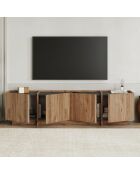 Lowen Atlantic denne/antraciet tv-meubel - 180x46x35 cm
