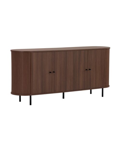 Nobele notenhouten console - 180x80x40 cm