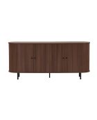 Nobele notenhouten console - 180x80x40 cm