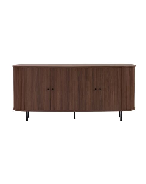 Nobele notenhouten console - 180x80x40 cm