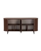 Nobele notenhouten console - 180x80x40 cm