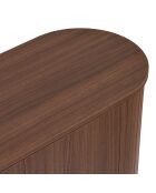 Nobele notenhouten console - 180x80x40 cm