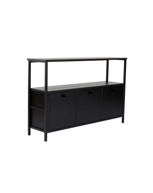 Console Solace zwart/zwart hout - 120x77x30 cm