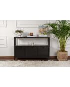 Console Solace zwart/zwart hout - 120x77x30 cm