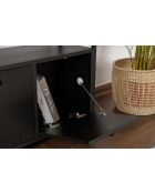 Console Solace zwart/zwart hout - 120x77x30 cm