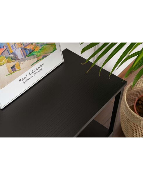 Console Solace zwart/zwart hout - 120x77x30 cm