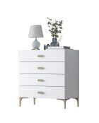 Buffet BE123 - 5714 bianco - 85,6x90,7x45 cm