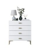 Buffet BE123 - 5714 bianco - 85,6x90,7x45 cm