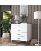 Buffet BE123 - 5714 bianco - 85,6x90,7x45 cm