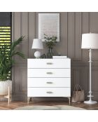 Buffet BE123 - 5714 bianco - 85,6x90,7x45 cm