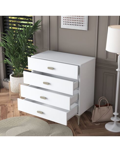 Buffet BE123 - 5714 bianco - 85,6x90,7x45 cm