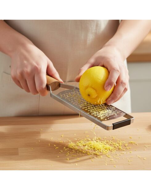 Raspa per grano con manico in legno di acacia