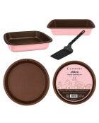 5-teiliges Set Petit Cuisto Dolce rosa