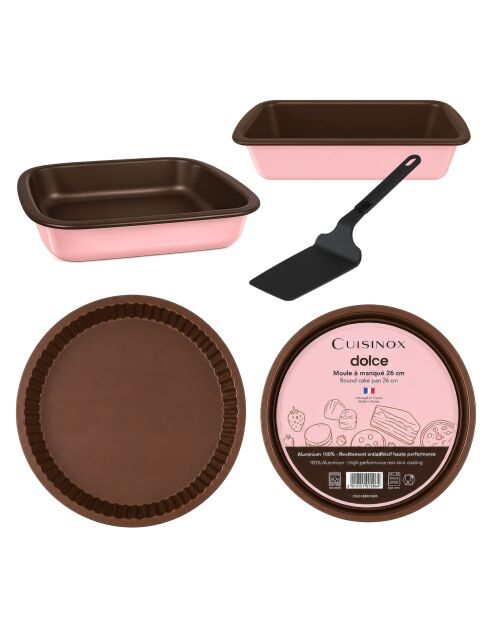 5-teiliges Set Petit Cuisto Dolce rosa