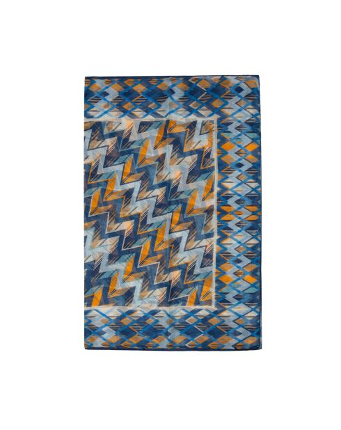 Foulard Inès multicolore - 68x180 cm