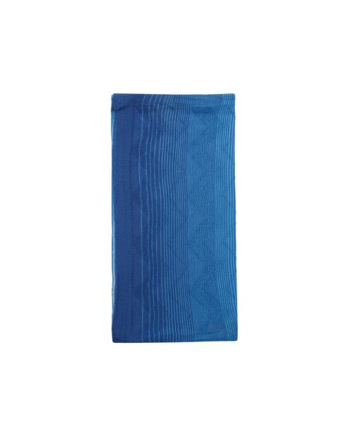 Foulard en coton Robin bleu - 40x180 cm