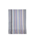 Sciarpa Gaëlle in lana blu - 45x200 cm