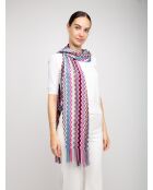 Sciarpa multicolore Eloïse - 43x200 cm