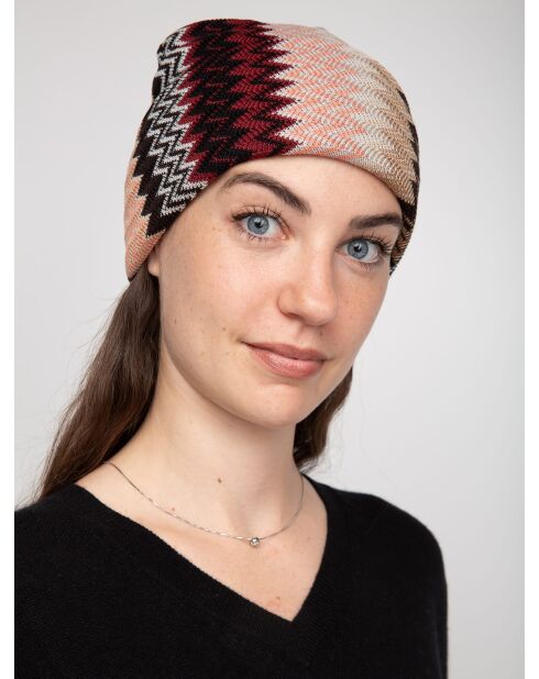 Bonnet en laine Marie multicolore