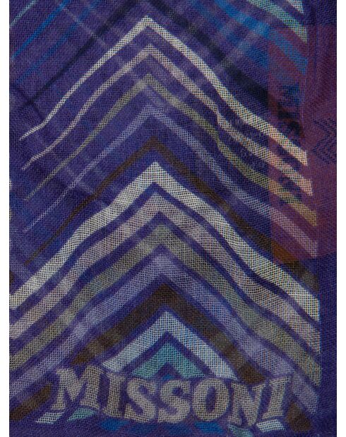 Foulard Manon multicolore - 68x180 cm