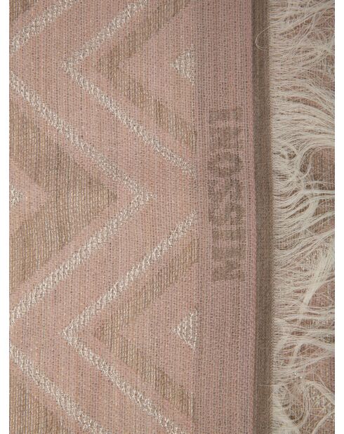 Foulard Charlotte beige - 70x180 cm