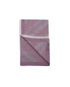 Foulard en coton Gaël rose - 70x180 cm