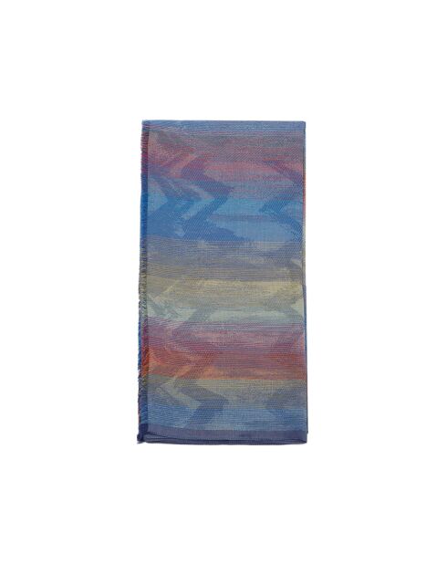 Foulard en coton Louis multicolore - 80x170 cm