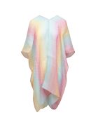 Poncho Victoire multicolor in cotone - 145x50 cm