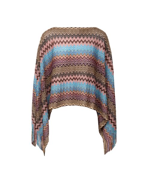 Poncho Alice multicolore - 80x140 cm