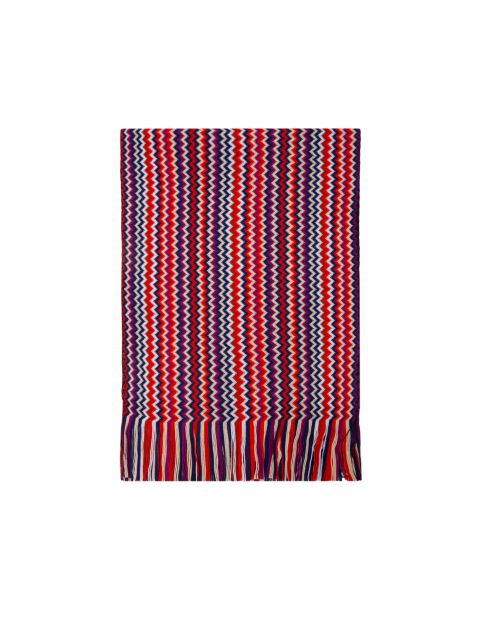 Foulard en laine Marguerite multicolore - 34x200 cm