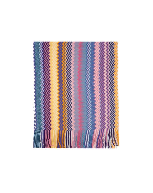Foulard en laine Louise multicolore - 45x200 cm