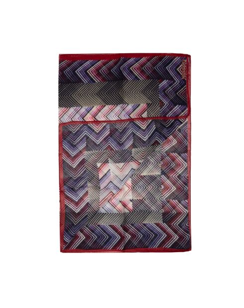 Foulard Léa multicolore - 68x180 cm