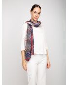 Sciarpa multicolor Léa - 68x180 cm