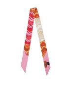 Twilly in seta Camille multicolor - 2x120 cm