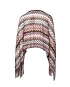 Victoire mehrfarbiger Poncho - 88x140 cm