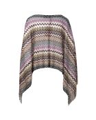 Poncho multicolore Margaux - 80x140 cm