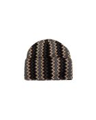 Bonnet en laine Léo noir