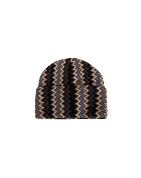 Cappello Leo in lana nero