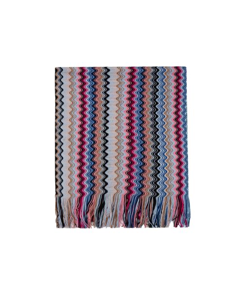 Foulard en laine Suzanne multicolore - 50x200 cm