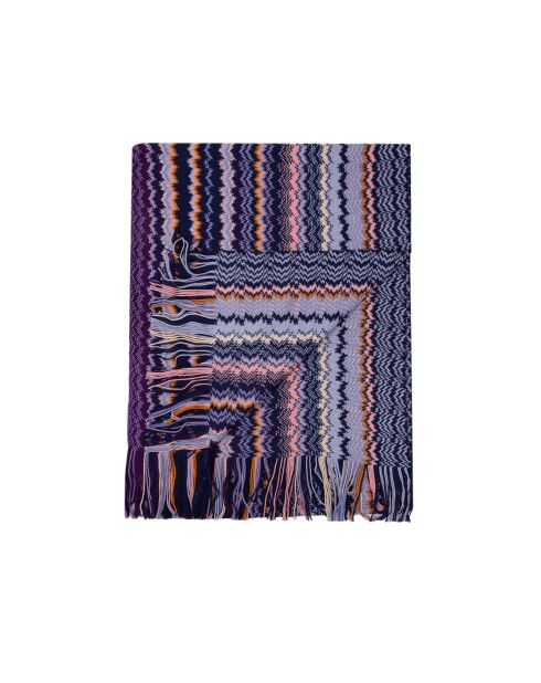 Foulard en laine Constance multicolore - 45x200 cm
