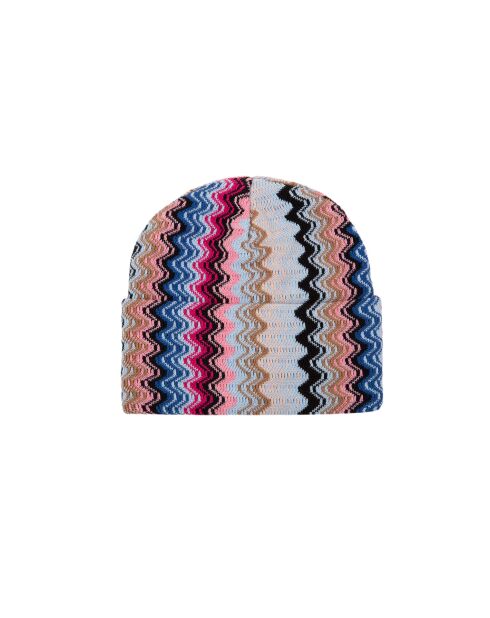 Bonnet en laine Garance multicolore