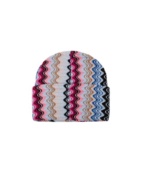 Bonnet en laine Garance multicolore