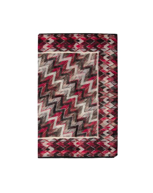 Foulard Juliette multicolore - 68x180 cm