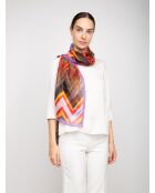 Sciarpa multicolore Faustine - 68x180 cm