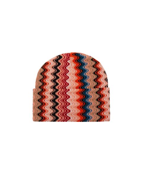 Bonnet en laine Maria multicolore