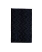 Sciarpa in lana Anaïs blu marino - 70x180 cm